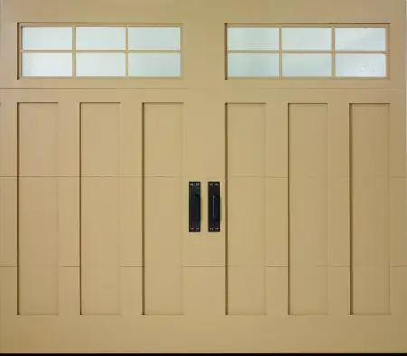 By Design 7010 garage door in Wood - Clear Vertical Grain Cedar
