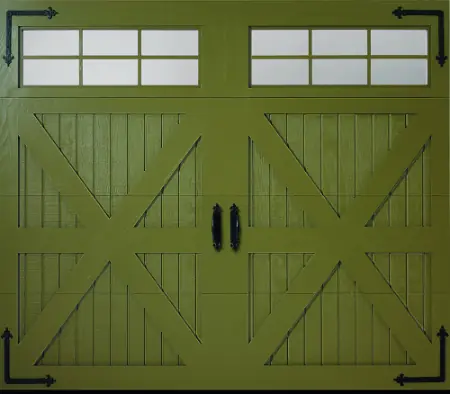 Easton By Design garage door in Wood - Clear Vertical Grain Cedar