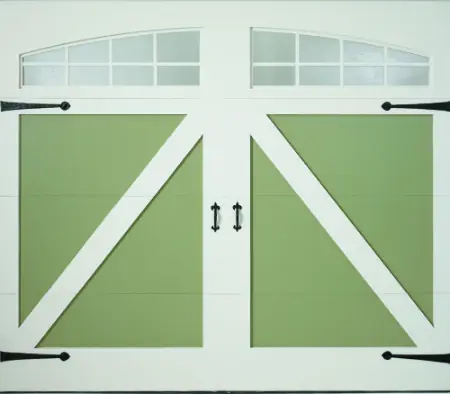 Lowry By Design garage door in Wood - Clear Vertical Grain Cedar