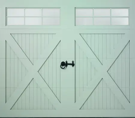 Roberts By Design garage door in Wood - Clear Vertical Grain Cedar