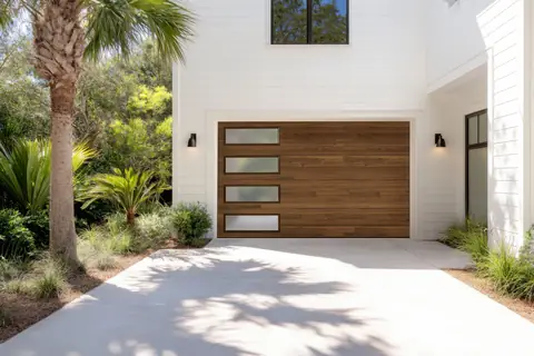 Northwoods garage door in Coffee on a home