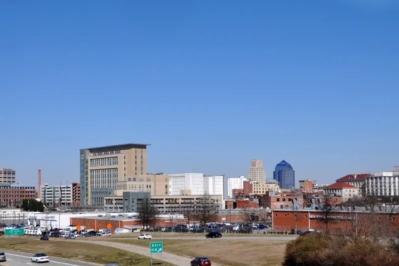 Downtown Durham skyline, Durham, NC