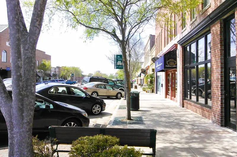 Historic downtown Fuquay-Varina, NC